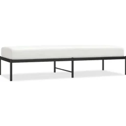 vidaXL Cadre de lit métal sans matelas 75x190 cm