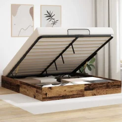 vidaXL Cadre de lit ottoman 203 x 180 x 25 cm