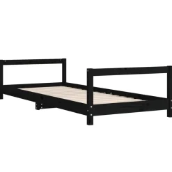 vidaXL Cadre de lit pour enfants 90x200 cm bois de pin massif