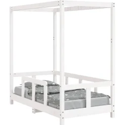 vidaXL Cadre de lit pour enfant 70x140 cm bois de pin massif