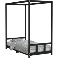 vidaXL Cadre de lit pour enfants 90x190 cm bois de pin massif