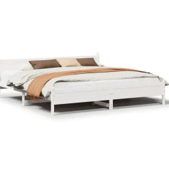 vidaXL Cadre de lit sans matelas 180x200 cm bois massif de pin