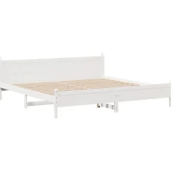 vidaXL Cadre de lit sans matelas 180x200 cm bois massif de pin