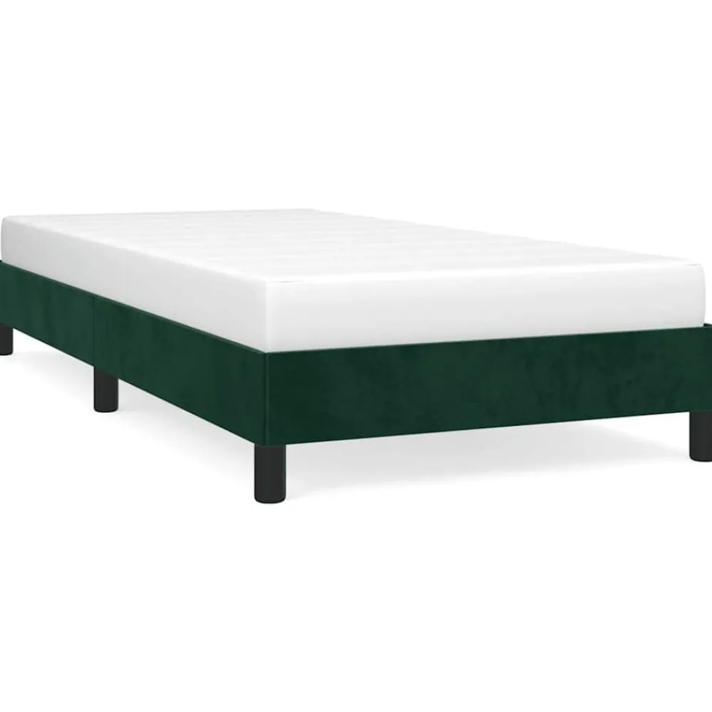 vidaXL Cadre de lit sans matelas 80x200 cm velours