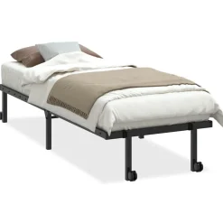 vidaXL Cadre de lit sans matelas pliable 75x190 cm acier