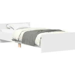 vidaXL Cadre de lit sans matelas 90x200 cm bois d'ingénierie