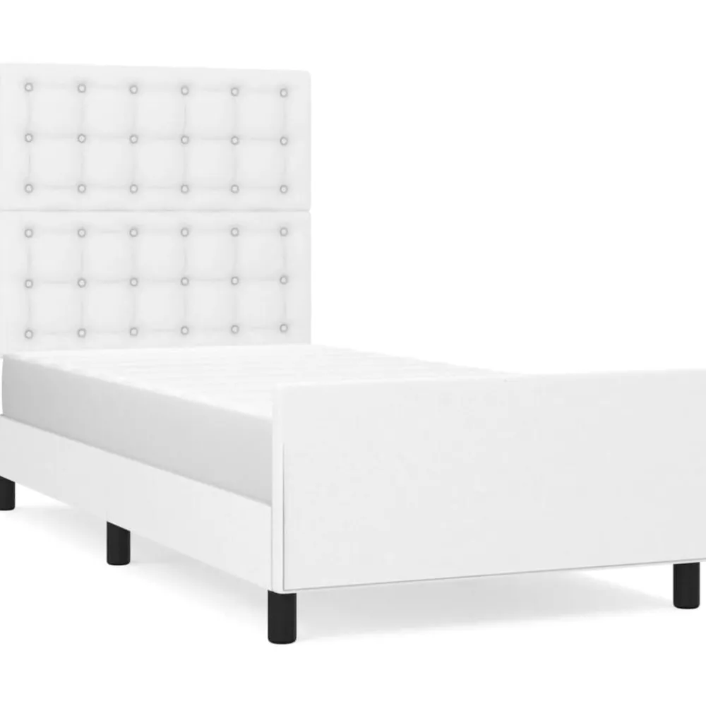 vidaXL Cadre de lit sans matelas 80x200 cm similicuir