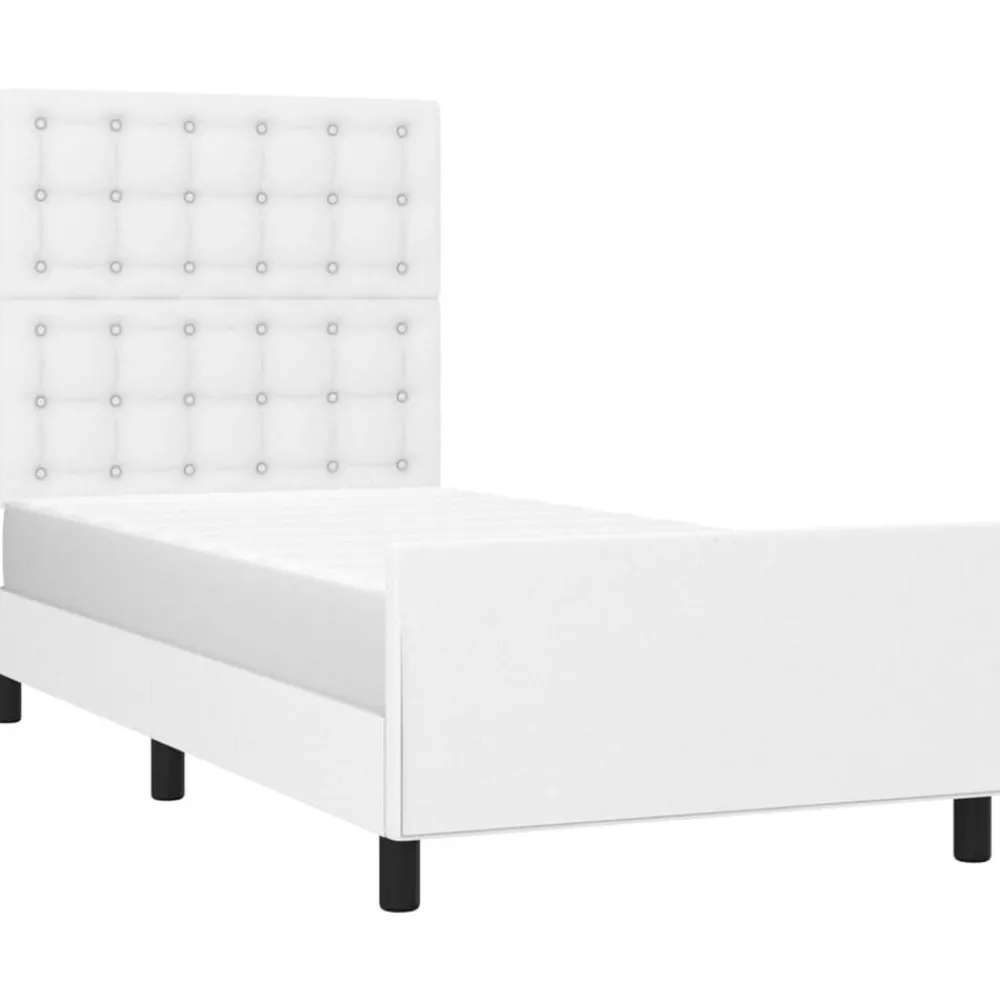 vidaXL Cadre de lit sans matelas 80x200 cm similicuir