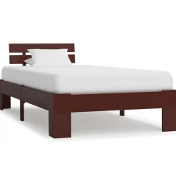 vidaXL Cadre de lit sans matelas bois pin massif 90x200cm