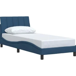 vidaXL Cadre de lit sans matelas Hanko 80x200 cm tissu