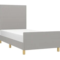 vidaXL Cadre de lit sans matelas 80x200 cm tissu