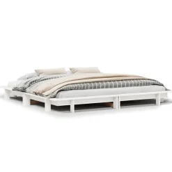 vidaXL Cadre de lit sans matelas 160x200 cm bois de pin massif