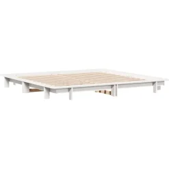 vidaXL Cadre de lit sans matelas 160x200 cm bois de pin massif