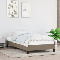 vidaXL Cadre de lit sans matelas 80x200 cm tissu