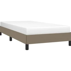 vidaXL Cadre de lit sans matelas 80x200 cm tissu