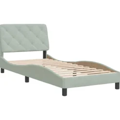vidaXL Cadre de lit sans matelas 80x200 cm velours