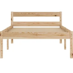 vidaXL Cadre de lit sans matelas bois massif de pin 100x200 cm