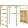 vidaXL Cadre d'escalade 240x100x170 cm Bois de pin imprégné