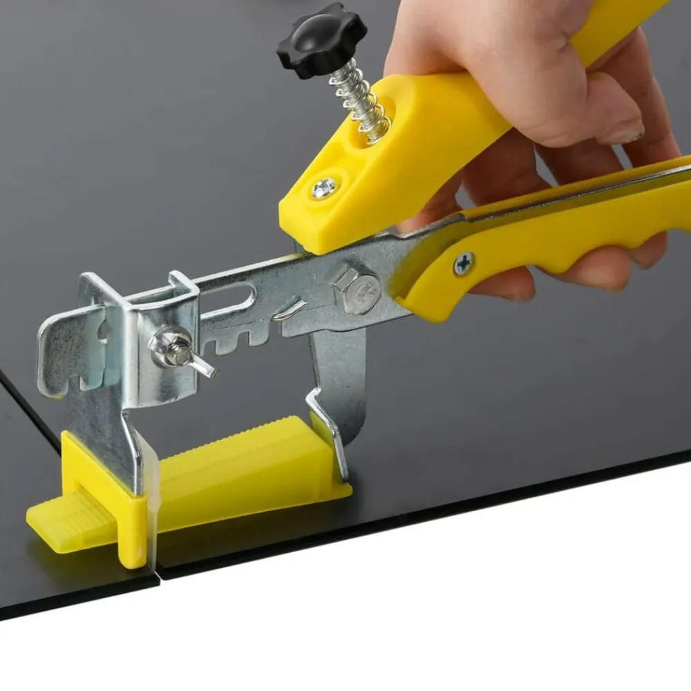 Outils-vidaXL Cales de nivellement pour carreaux 100 pcs
