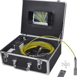 vidaXL Caméra d'inspection de tuyaux 30 m avec boîtier de commande DVR