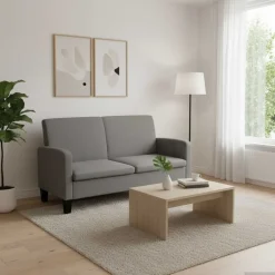 vidaXL Canapé à 2 places 135x65x76 cm