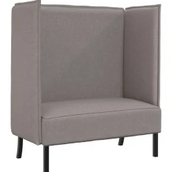 vidaXL Canapé à Haut Dossier 101cm tissu