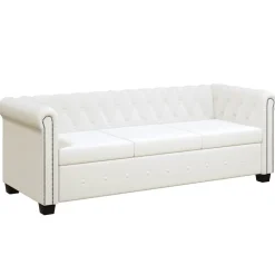 vidaXL Canapé Chesterfield à 2 places et à 3 places
