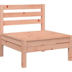 Mobilier De Jardin-vidaXL Canapé de jardin sans accoudoirs bois massif douglas Douglas naturel