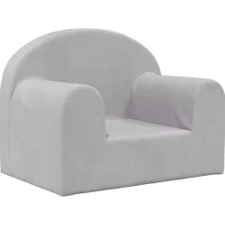 vidaXL Canapé pour enfants peluche douce
