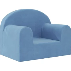 vidaXL Canapé pour enfants peluche douce