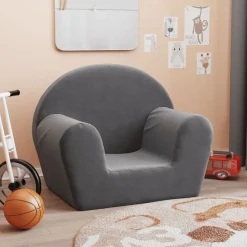 vidaXL Canapé pour enfants peluche douce