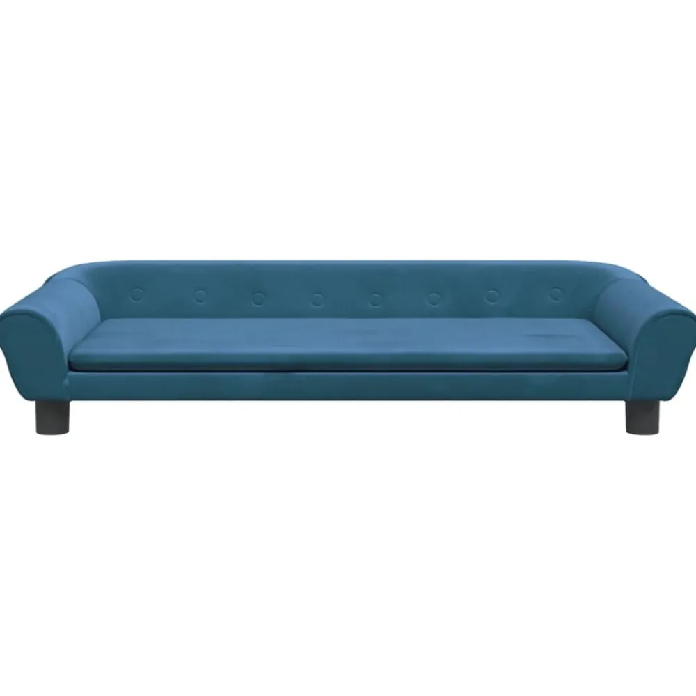 Mobilier Pour Bébés & Tout-Petits-vidaXL Canapé pour enfants 100x50x26 cm velours Bleu