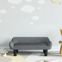 vidaXL Canapé pour enfants 70x40x24 cm velours