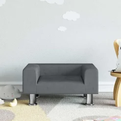 vidaXL Canapé pour enfants 50x40x26,5 cm velours