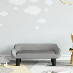 vidaXL Canapé pour enfants 70x40x24 cm velours