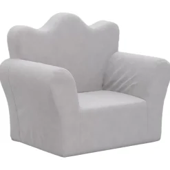 vidaXL Canapé pour enfants peluche douce