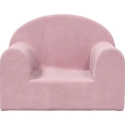 Mobilier Pour Bébés & Tout-Petits-vidaXL Canapé pour enfants peluche douce Rose