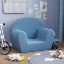 vidaXL Canapé pour enfants peluche douce