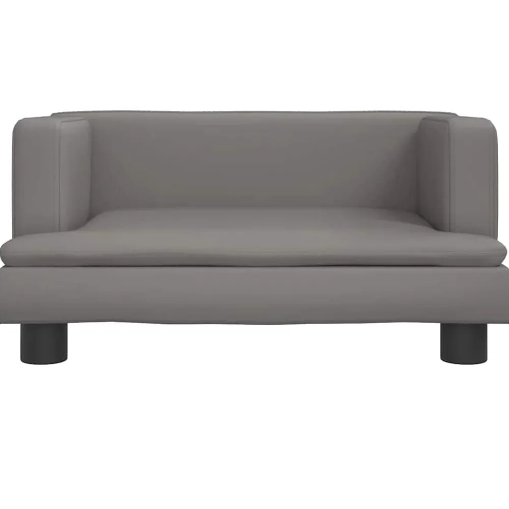 Mobilier Pour Bébés & Tout-Petits-vidaXL Canapé pour enfants 60x40x30 cm similicuir Gris