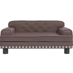Mobilier Pour Bébés & Tout-Petits-vidaXL Canapé pour enfants 70x45x30 cm similicuir Marron
