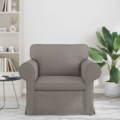 vidaXL Canapé 95 x 82 x 80 cm tissu