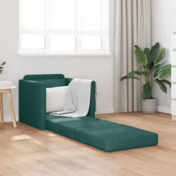 vidaXL Canapé-lit 2 en 1 112x174x55 cm tissu