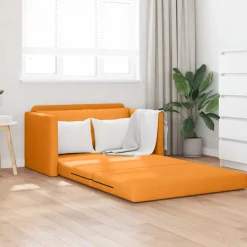 vidaXL Canapé-Lit 110cm tissu