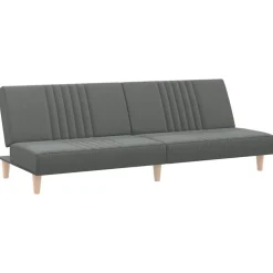 vidaXL Canapé-lit tissu