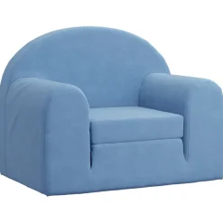 vidaXL Canapé-lit pour enfants peluche douce