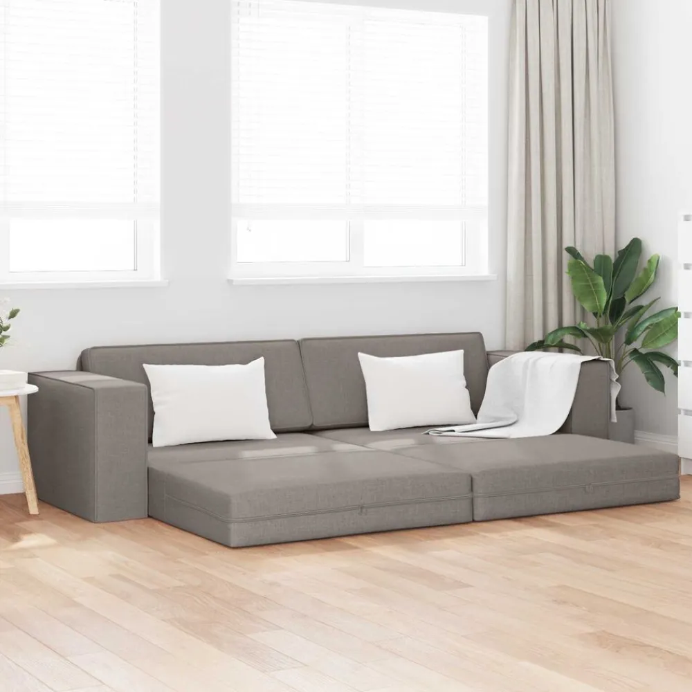 vidaXL Canapé-Lit 245 x 78 x 77 cm tissu