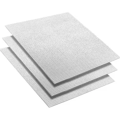 Accessoires Pour La Division De Pièces-vidaXL Carreau de miroir mosaïque 3 pcs Argenté 30 x 30 cm Verre