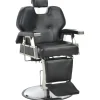vidaXL Chaise de barbier Noir 72x68x98 cm Similicuir