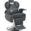 vidaXL Chaise de barbier Noir 72x68x98 cm Similicuir