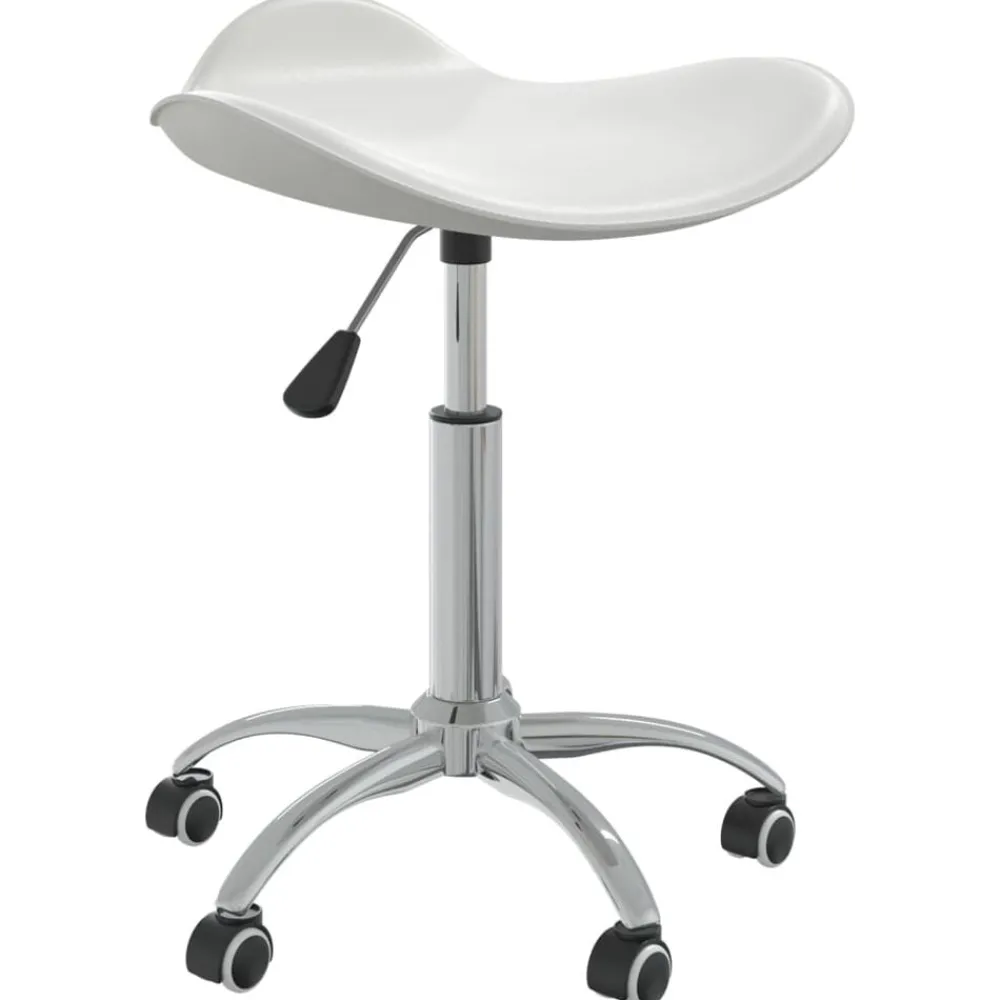 Meubles De Bureau-vidaXL Chaise de bureau Similicuir Blanc